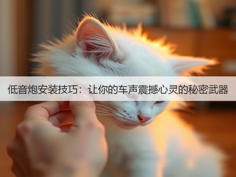 低音炮安装技巧：让你的车声震撼心灵的秘密武器