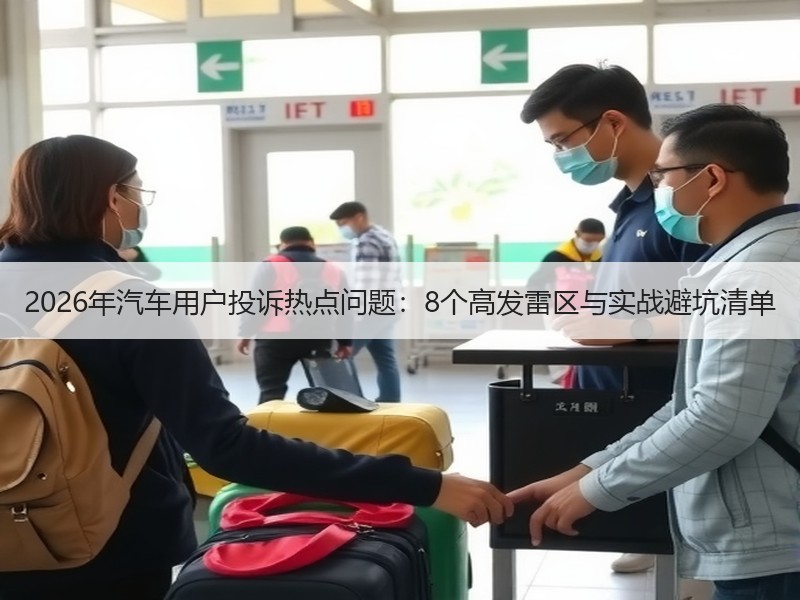 2026年汽车用户投诉热点问题：8个高发雷区与实战避坑清单
