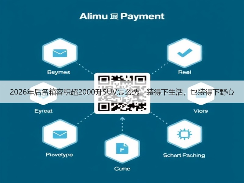 2026年后备箱容积超2000升SUV怎么选：装得下生活，也装得下野心