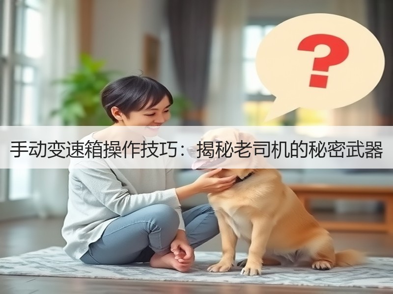 手动变速箱操作技巧：揭秘老司机的秘密武器