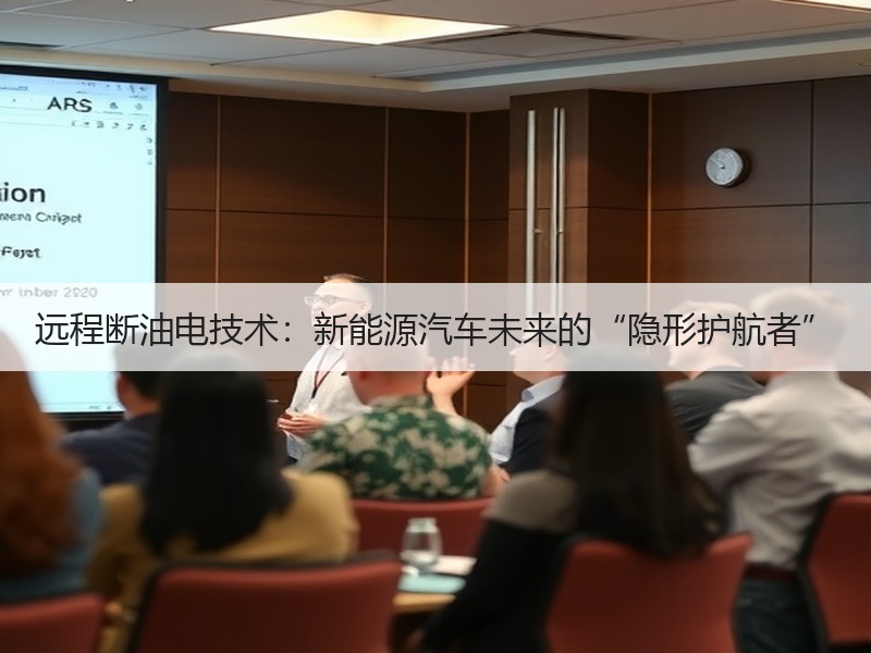 远程断油电技术：新能源汽车未来的“隐形护航者”