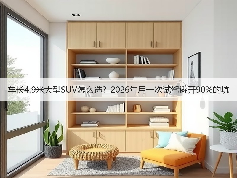 车长4.9米大型SUV怎么选？2026年用一次试驾避开90%的坑