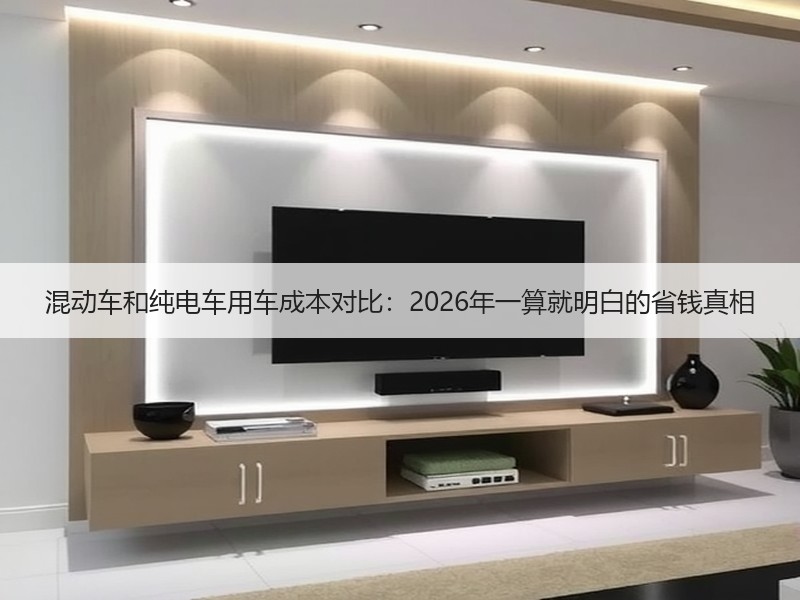 混动车和纯电车用车成本对比：2026年一算就明白的省钱真相