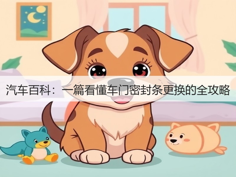 汽车百科：一篇看懂车门密封条更换的全攻略