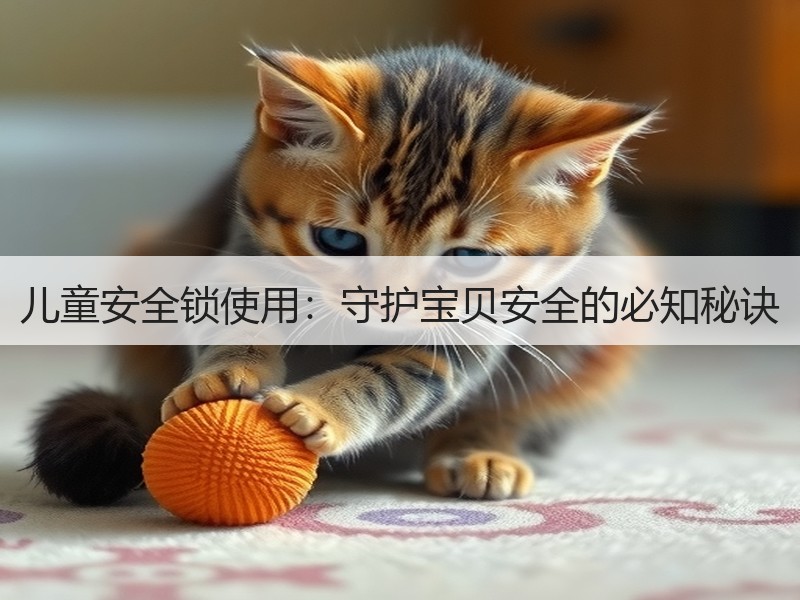 儿童安全锁使用：守护宝贝安全的必知秘诀