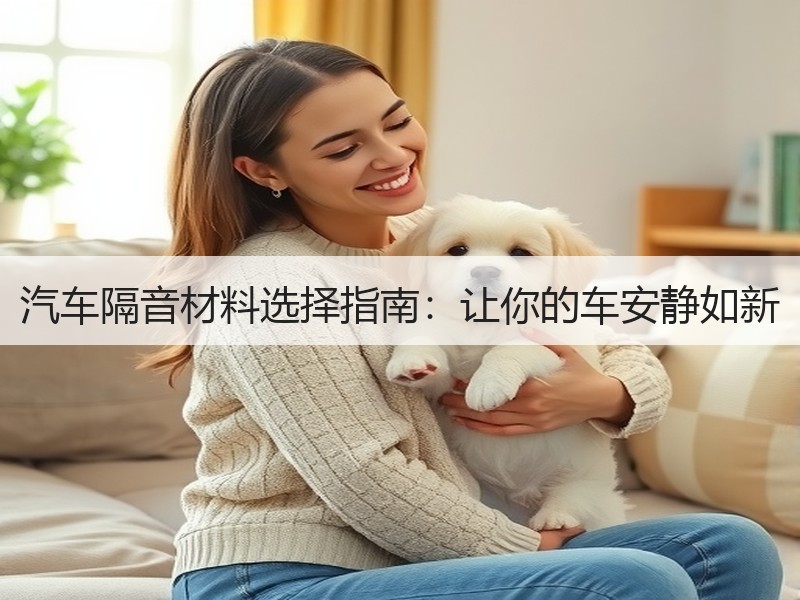 汽车隔音材料选择指南：让你的车安静如新